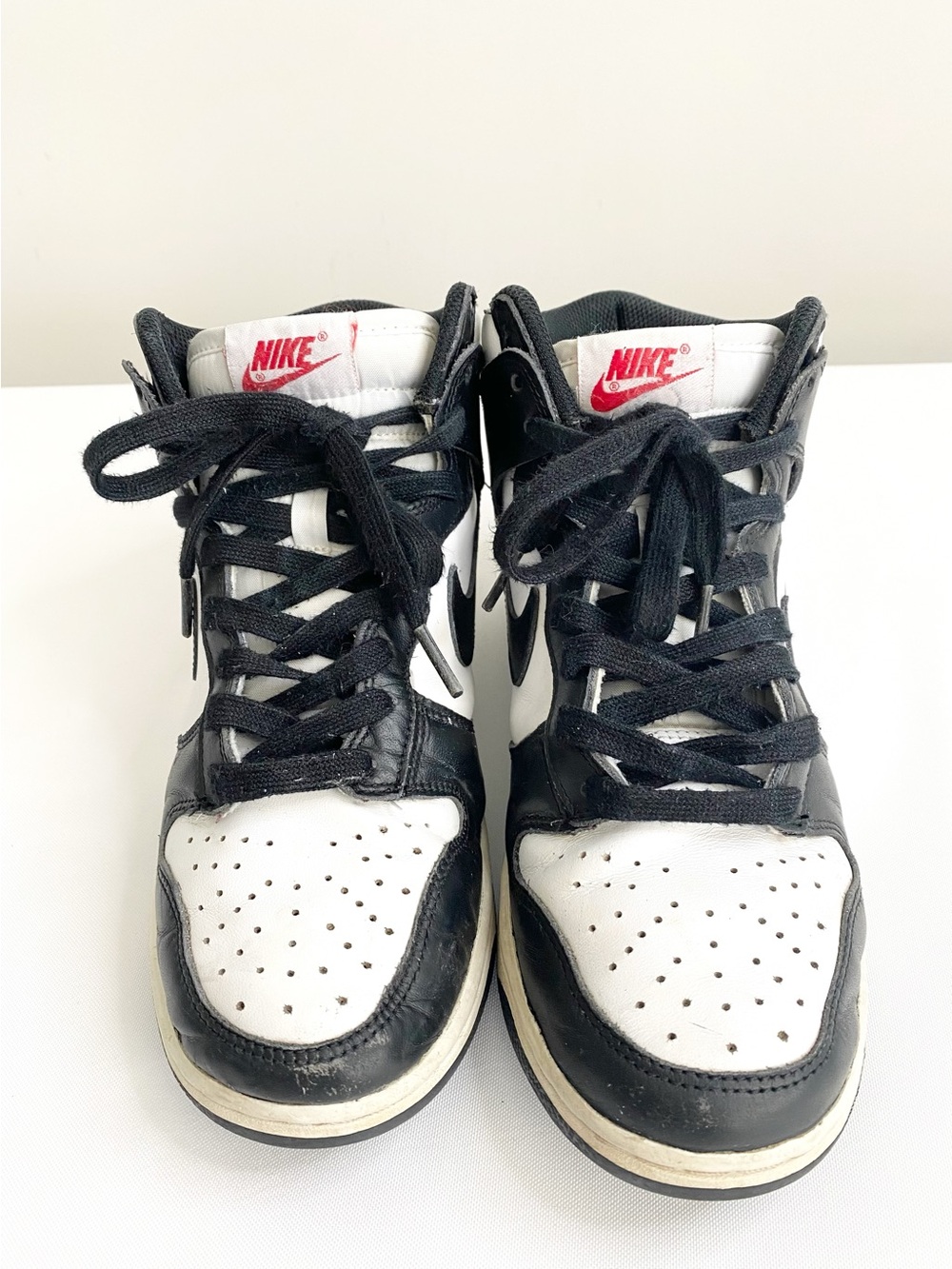 Nike Dunk High Panda Black White Sneakers Women’s Size 7 Authentic